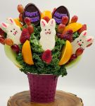 Happy Easter Basket White